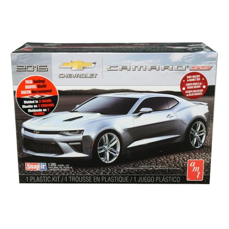 AMT Skill 1 Snap Model Kit & Chevrolet Camaro SS 1 by 25 Scale Model For 2016 AMT982M